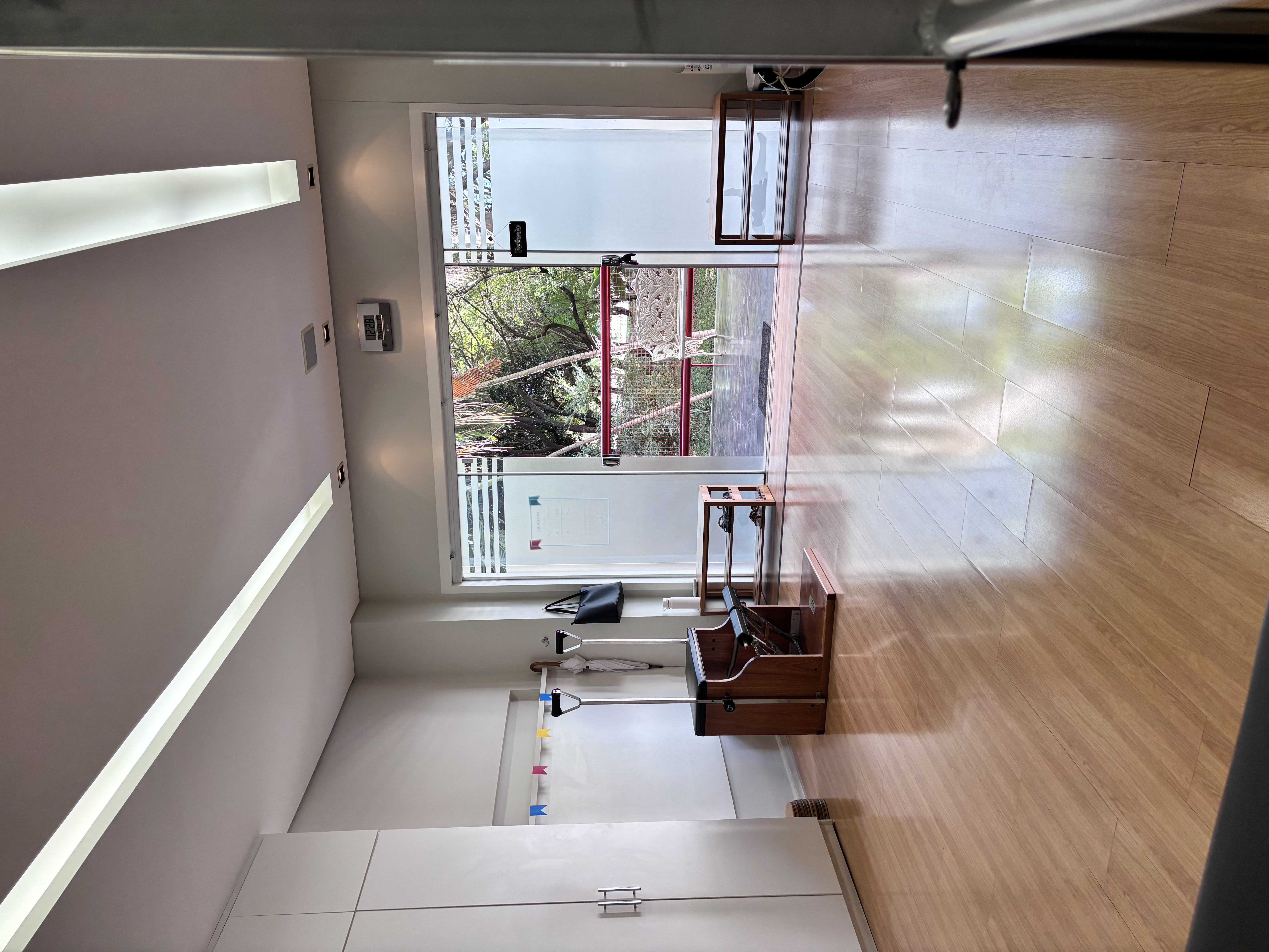 Ambiente acolhedor da Unit Pilates na Asa Norte